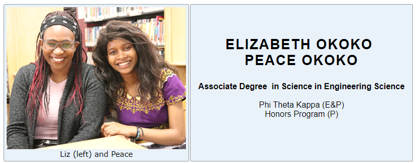 Elizabeth Okoko and Peace Okoko