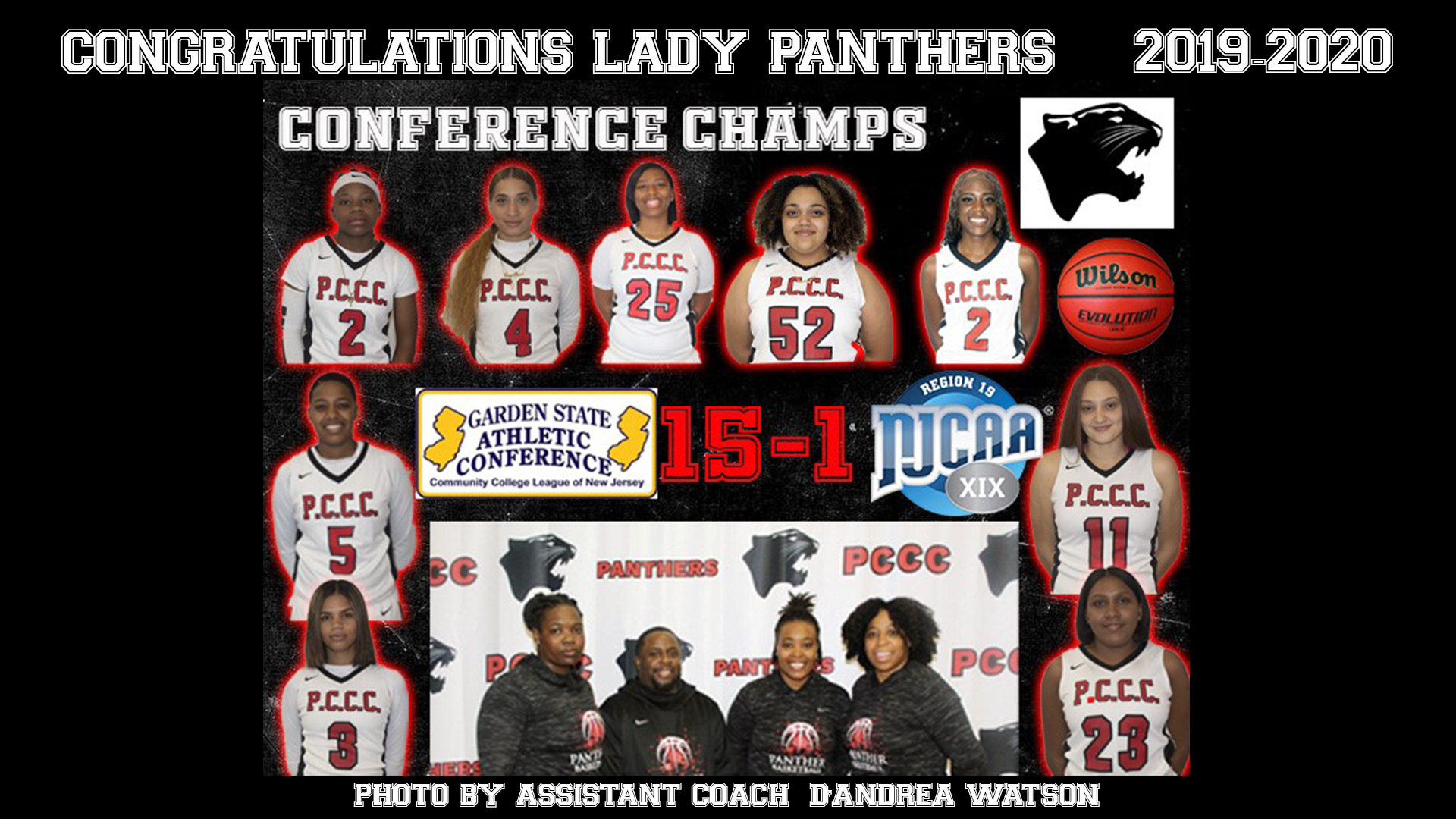 PCCC Women’s Basketball Team