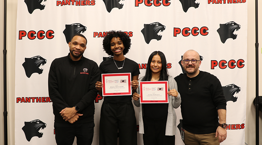 PCCC students at National Girls & Women in Sports Day celebration