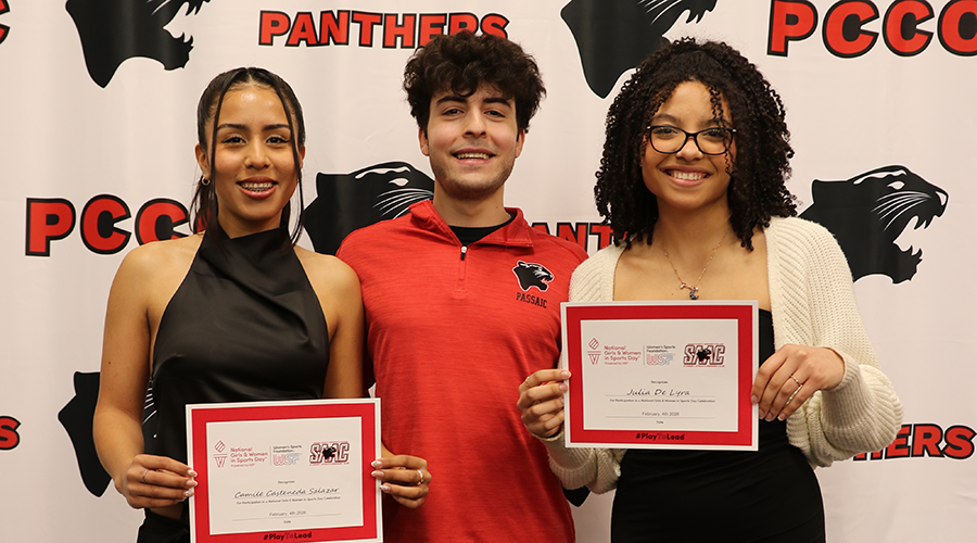 PCCC students at National Girls & Women in Sports Day celebration