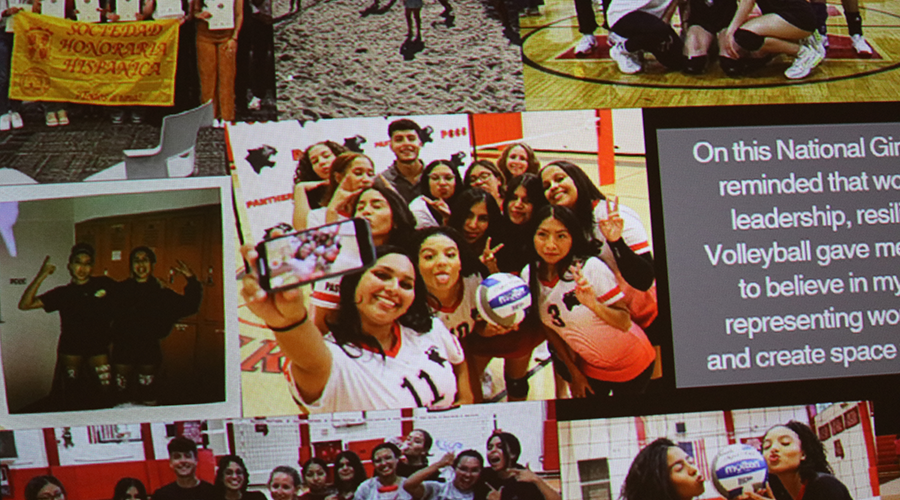 PCCC students at National Girls & Women in Sports Day celebration