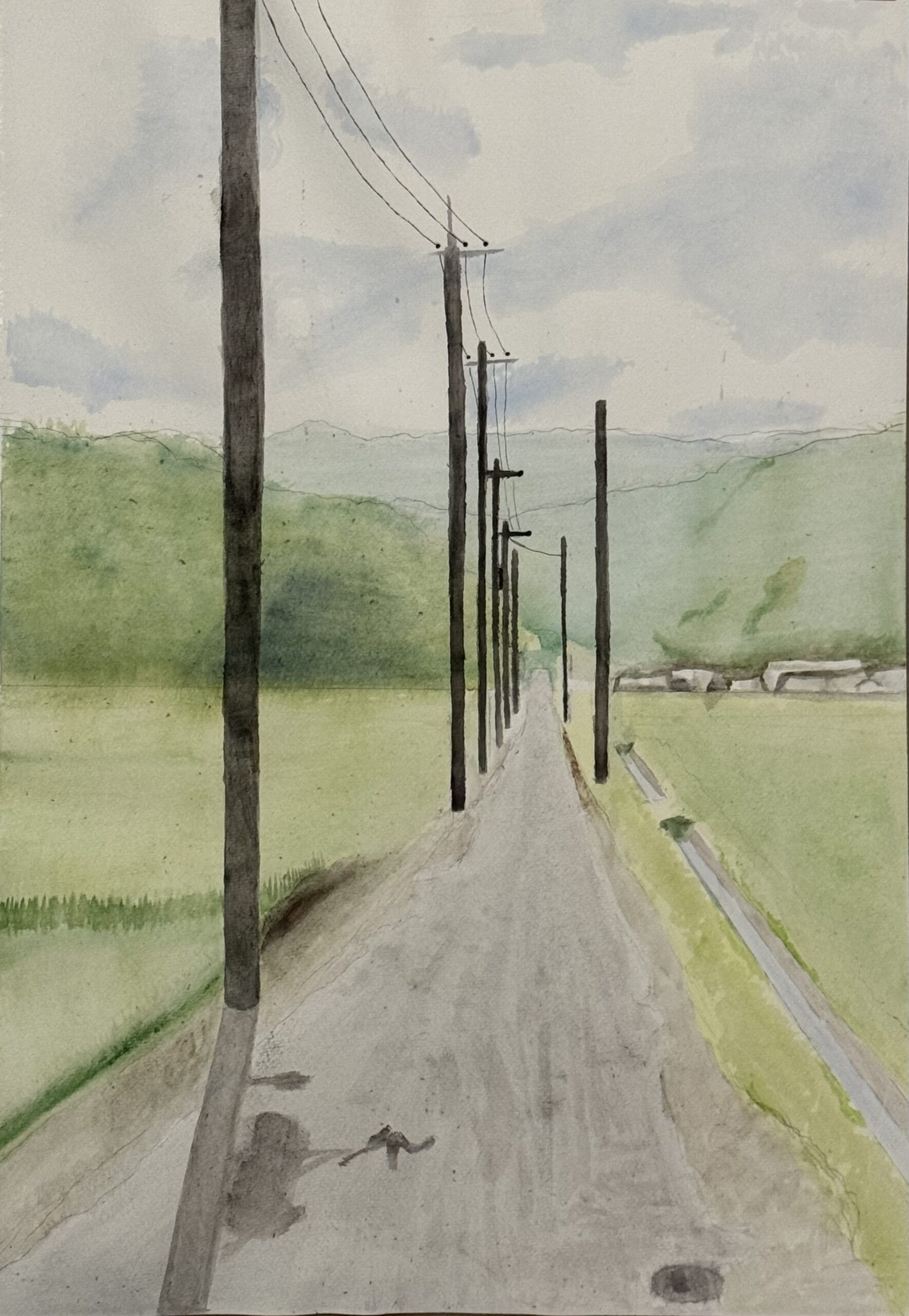 Sophia Gonzalez Myles - Untitled - 2026 - Watercolor - 16×24
