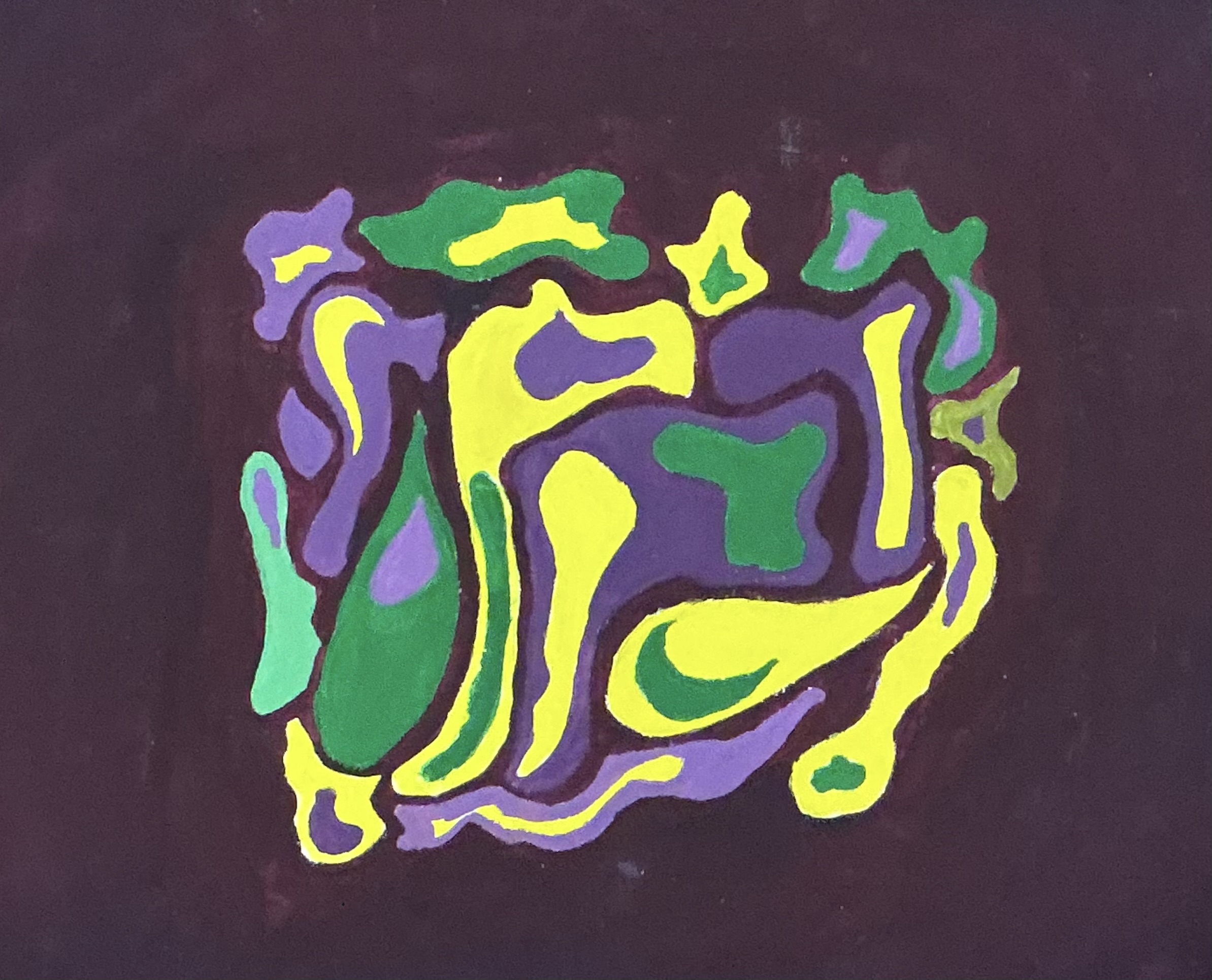 Mikella Vicuna - Untitled - 2025 - Gouache on Mixed Media paper